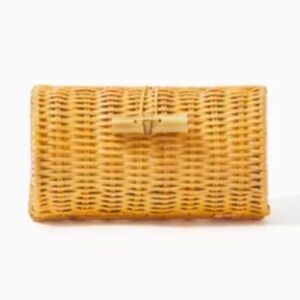 Lilly Pulitzer, Wicker Case Clutch, Color: 
Boca Blue Its A Sailabration